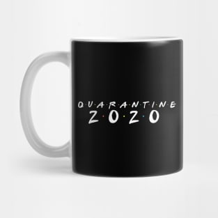 Quarantine 2020 Funny 90's TV Logo Mug